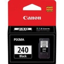 Ink Cartridge, PG-240, FINE, f/PIXMAPrinters, Black