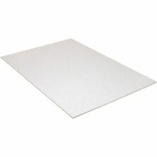 Foam Board, 20"x30", 3/16" Thick, 10/CT, White