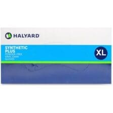 Powder-Free Exam Gloves, Non-Latex, X-Large, 90/BX, Clear