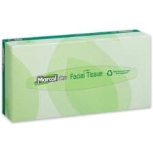 Facial Tissue, 2-Ply, Soft, 4-1/2"x8-3/5"x1-4/5", 100 SH/BX, WE