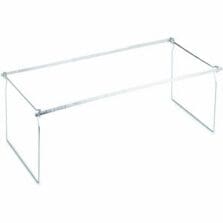 Screw-Together Hanging Folder Frame, Letter Size, 23" to 26.77" Long, Silver