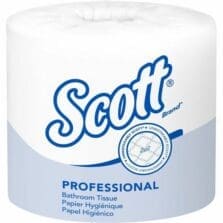 Bathroom Tissue, Standard, 1Ply, 1210Sht/RL, 80RL/CT, WE