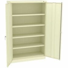 High Storage Cabinet, Jumbo, 48"x18"x78", Putty