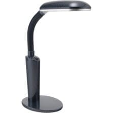 Lamp, Desk, Adj Swivel Neck, 27W CFL Bulb, Black