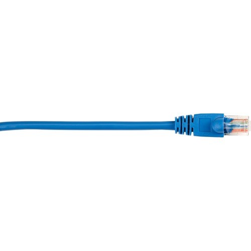 25 ft Category 5e Network Cable for Network Device - First End: 1 x RJ-45 Network - Male - Second End: 1 x RJ-45 Network - Male - 1 Gbit/s - Patch Cable - Gold Plated Contact - CM - 26 AWG - Blue - 1 Each