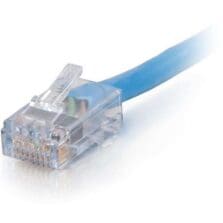 1 ft Category 6 Network Cable for Network Device - First End: 1 x RJ-45 Network - Male - Second End: 1 x RJ-45 Network - Male - Patch Cable - Plenum - Blue - 1 Each
