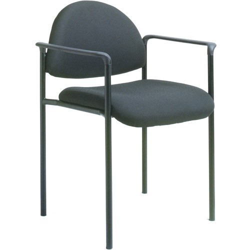 Chair, w/Arms, Crepe, 23.5"x23"x30.5", BK