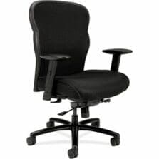 Big And Tall Chair, 30-1/4"x25-5/8"x42-7/8", BK Mesh