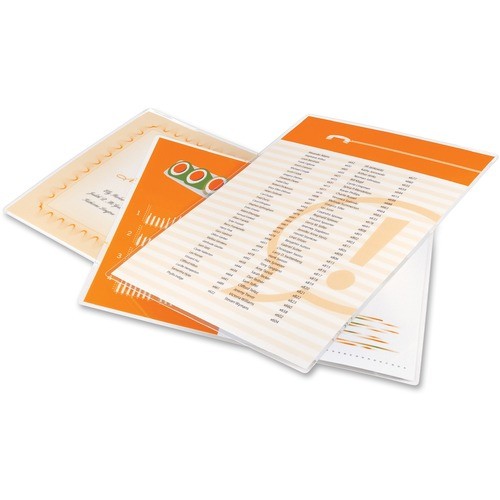 ULTRACLEAR THERMAL LAMINATING POUCHES, 5 MIL, 9" X 11.5", GLOSS CLEAR, 100/BOX