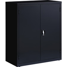 Steel Storage Cabinets, 36"x18"x42", Black