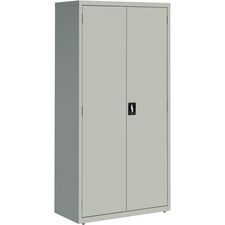 Steel Storage Cabinets, 36"x18"x72", Light Gray