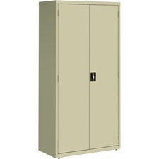 Steel Storage Cabinets, 36"x18"x72", Putty