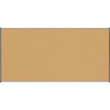 Natural Cork Board, 8'x4', Satin Finish