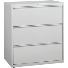 Lateral File, 3DRW, 36"x18-5/8"x40-1/4", Lt Gray