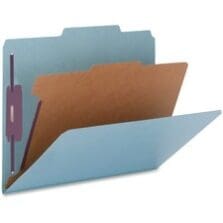 Classification Folders, 1 Div, 2" Exp., Legal, 10/BX, BE