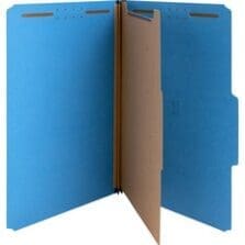 Classification Folders, 1 Div, 2" Exp., Legal, 10/BX, DBE