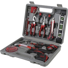 Tool Kit, 42PC w/Case, 8"x7"x7", Gray