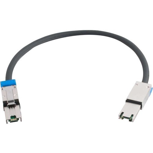 26.25 ft SAS Data Transfer Cable - First End: 26-pin Mini-SAS - Extension Cable - 24 AWG - Black - 1 Each