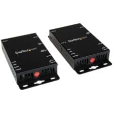 1 Input Device - 1 Output Device - 328.08 ft Range - 2 x Network (RJ-45) - 1 x HDMI In - 2 x HDMI Out - 4K - 3840 x 2160 - Twisted Pair - Category 6 - TAA Compliant