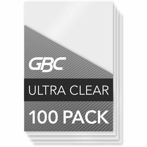 ULTRACLEAR THERMAL LAMINATING POUCHES, 7 MIL, 2.56" X 3.75", GLOSS CLEAR, 100/BOX