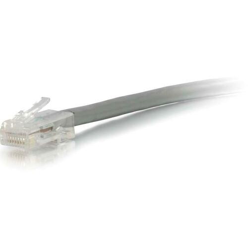 30 ft Category 6 Network Cable for Network Device - First End: 1 x RJ-45 Network - Male - Second End: 1 x RJ-45 Network - Male - Patch Cable - Gray - 1 Each