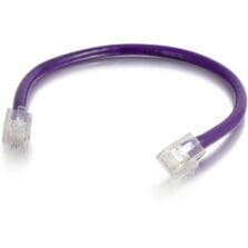 12 ft Category 6 Network Cable for Network Device - First End: 1 x RJ-45 Network - Male - Second End: 1 x RJ-45 Network - Male - Patch Cable - Purple - 1 Each