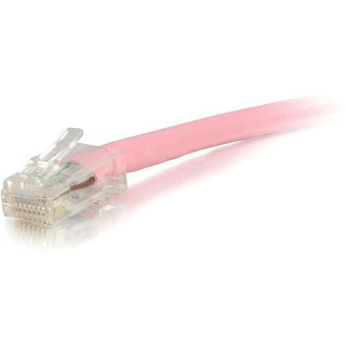 35 ft Category 6 Network Cable for Network Device - First End: 1 x RJ-45 Network - Male - Second End: 1 x RJ-45 Network - Male - Patch Cable - Pink - 1 Each