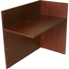 Return, Reception, Shell, 42"Wx24"Dx29"H, Mahogany
