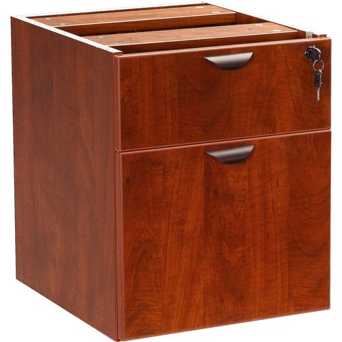 Pedestal, Hanging, Box/File, 16"Wx18"Dx19"H, Cherry