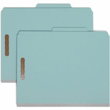 Classification Folder, 3 Div, 3" Cap, Letter, 10/BX, BE