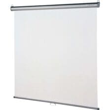 Wall/Ceiling Projection Screen, 84"x84", White Screen