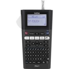 Handheld Labeler, w/Tape/Strap, 5-1/5"x8-2/5"x2-3/5", BK