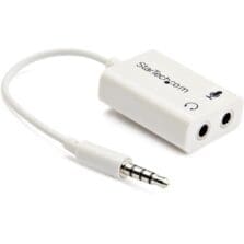 TURNS A 3.5MM COMBO HEADPHONE/MICROPHONE PORT INTO TWO DISTINCT PORTS -HEADPHONE