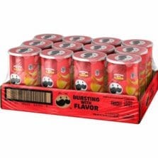 Pringles, Cheddar cheese, Grab/Go Can, 2.36oz, 12/CT