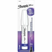 Sharpie Paint Marker, Oil-Based, Bold Point, White
