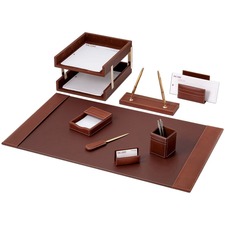 Desk Set, 10 Pc, Rustic, 34-3/4"x20-3/4"x5-2/5", BN