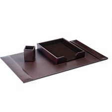 Desk Set, 3 Pc, 31"x20"x4", BN