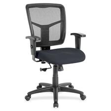 Mid-Back Chair, Fabric Seat, 25-1/4"x23-1/2"x40-1/2", Azurean