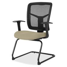 Guest Chair, Fabric Seat, 27"x27-1/2"x41", Forte Pumice