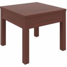 Corner Table, 24"x24"x20", Mahogany