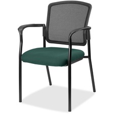 Guest Chair, Fabric Seat, w/Arms, 25-4/5"x20"x32", Forte Chive