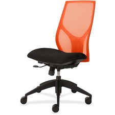 Task Chair, Simple Synchro, Armless, 25"x26"x39"-46", OE/Onyx