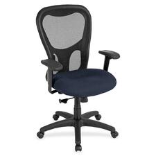Chair, HighBack, Synchro, FabricSeat, 26"x24"x44-1/2", Periwinkle