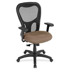 Chair, HighBack, Synchro, FabricSeat, 26"x24"x44-1/2", Malted