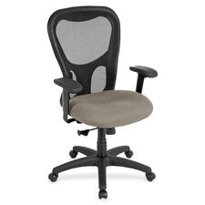 Chair, HighBack, Synchro, FabricSeat, 26"x24"x44-1/2", Fossil