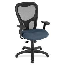 Chair, HighBack, Synchro, FabricSeat, 26"x24"x44-1/2", Chesapeake