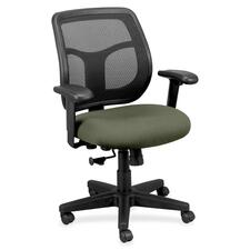 Chair, MidBack, FabricSeat, 26"x19-3/10"x38-1/2", Sage