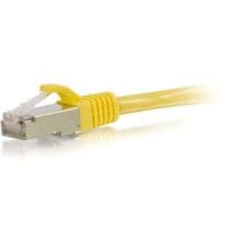 1 ft Category 6 Network Cable for Network Device - First End: 1 x RJ-45 Network - Male - Second End: 1 x RJ-45 Network - Male - Patch Cable - Shielding - Gold, Nickel Plated Connector - Yellow - 1 Each