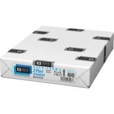 Carbonless Paper, 2-Part Str, 250 Sets/PK, 8-1/2"x11", WE/CA
