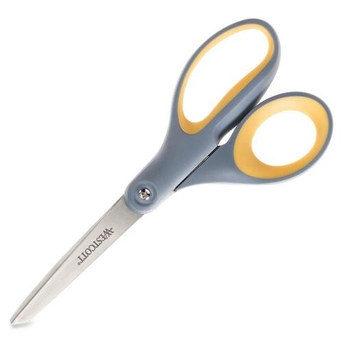Bonded Scissors, Lefty, 8", Stainless Steel